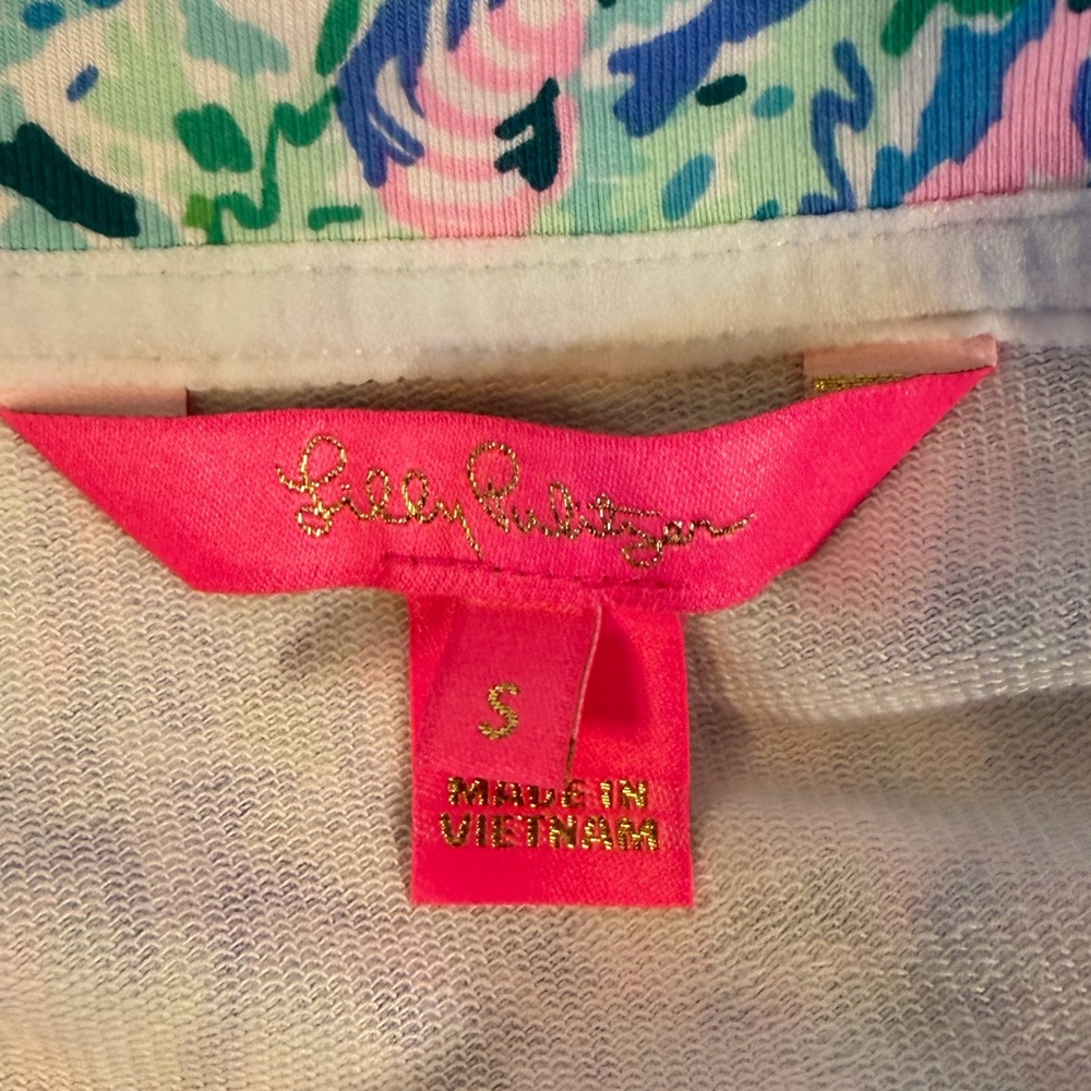 Lilly Pulitzer Skipper Popover Soleil It To Me Size S - Picture 5 of 7